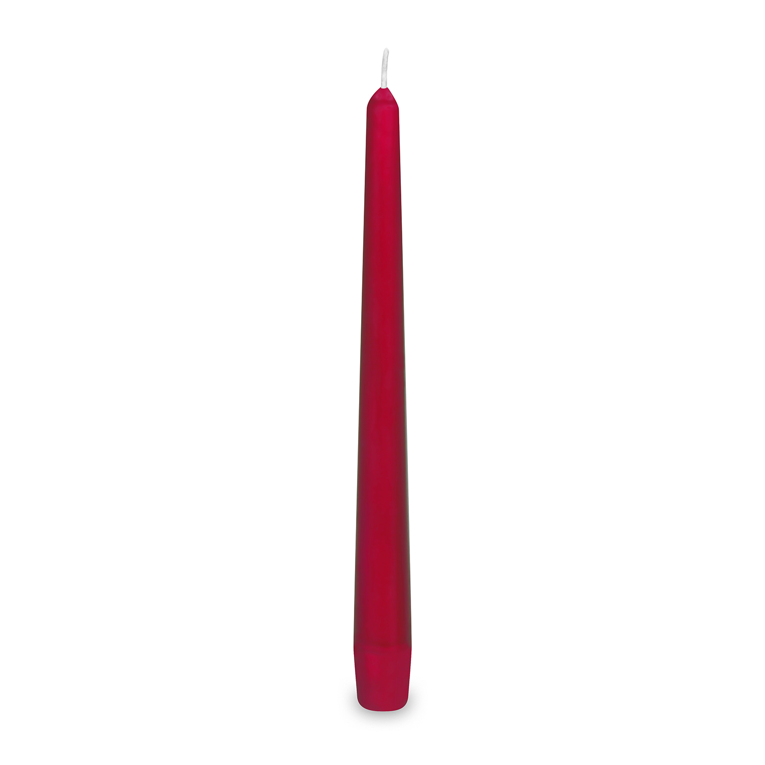 Sviečky kónické Ø 23,5 x 245 mm bordové, 10ks
