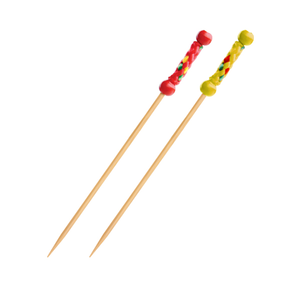 Napichovadlo bambus Šnúrka 12 cm, 100ks