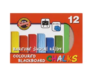 Farebné kriedy, 12ks