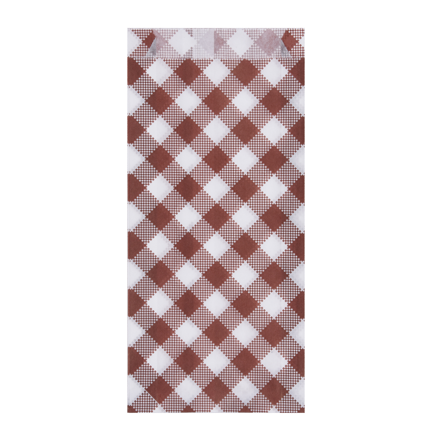Papierové vrecko na HOT DOG 9 + 2,5 x 20 cm karo, 300ks