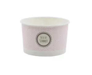Kelímok na zmrzlinu Pastel 130 ml, 25ks