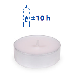 Sviečky čajové JUMBO Ø 58 mm, 20ks