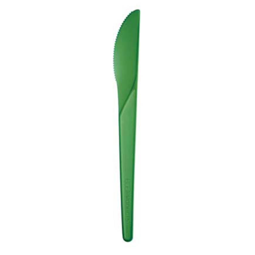 DOPREDAJ: BIO nôž zelený 17,2 cm, 50ks