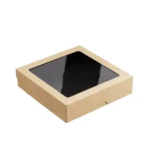 Bio misky ONE BOX 1500ml kraft čierne, nepremastiteľné, 25ks